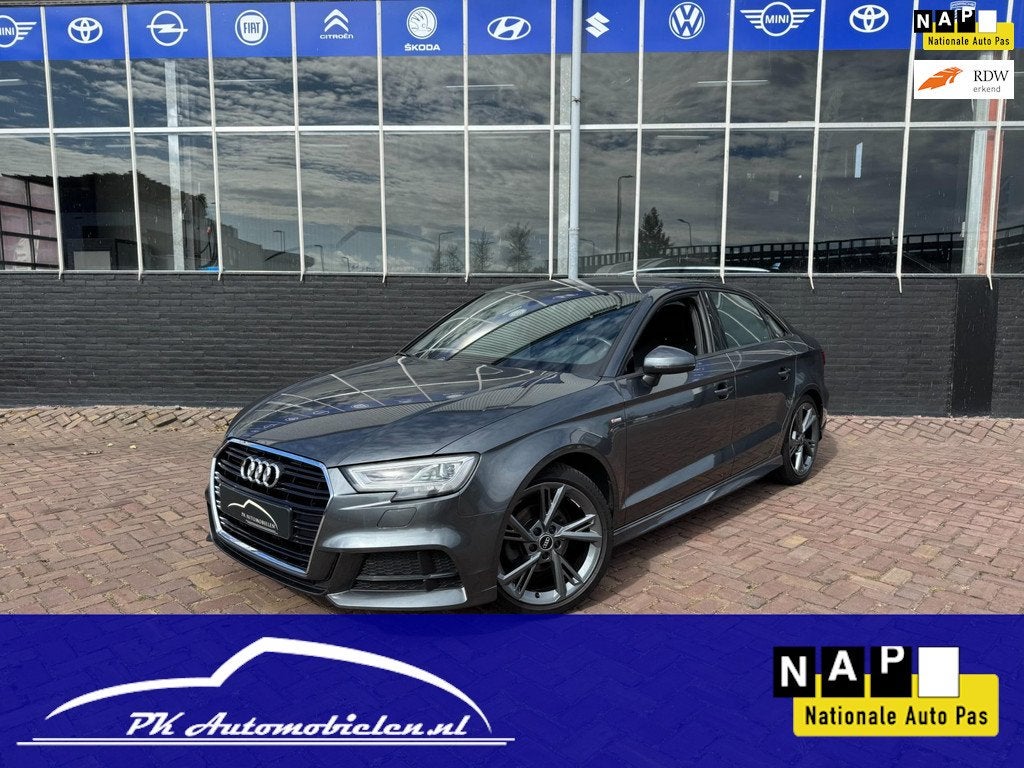 Audi A3 Limousine 1.0 TFSI Sport S-Line Edition, Auto's, Audi, Gebruikt, Automatische klimaatregeling, Origineel Nederlands, Bedrijf