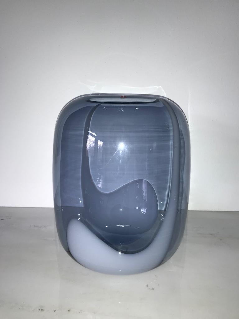 Iittala Blues Glass Object Vaas 320mm, Ophalen, Blauw, Nieuw, Glas