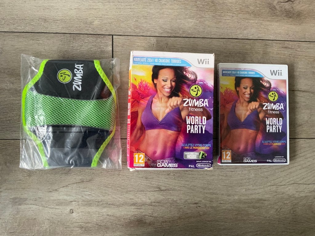 Zumba Fitness World Party voor de Nintendo Wii, Ophalen of Verzenden, Zo goed als nieuw, Sport, 3 spelers of meer