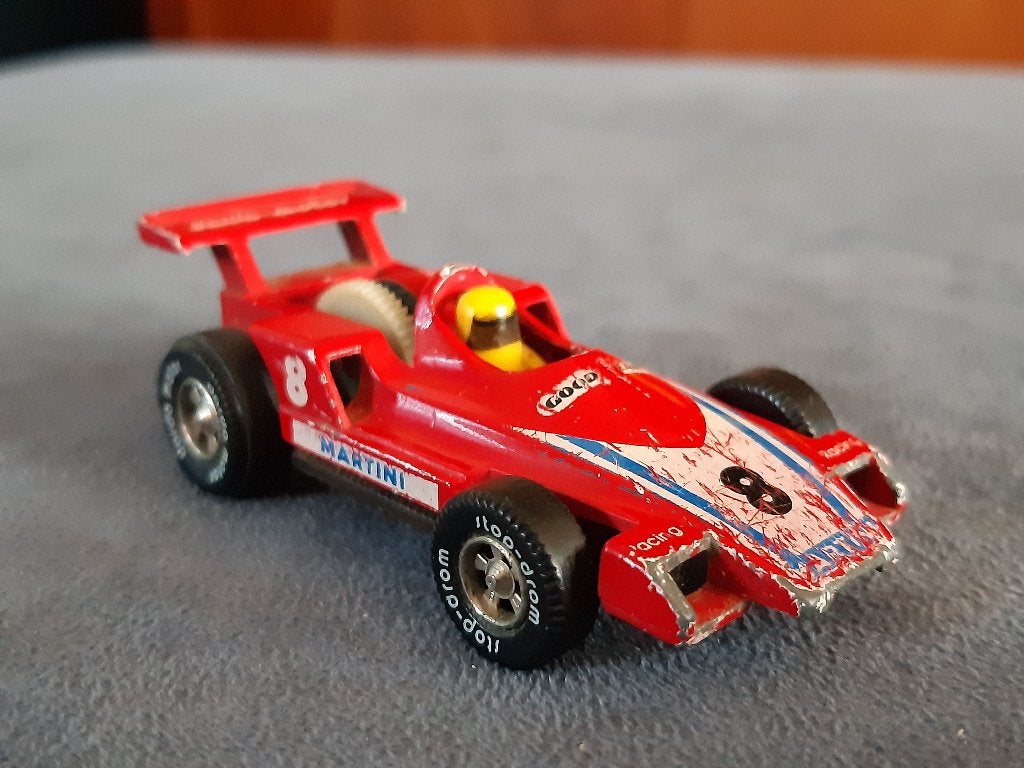 Darda motor Super Racing 8 Martini, Kinderen en Baby's, Ophalen of Verzenden, Gebruikt, Opwindmechanisme, Overige merken