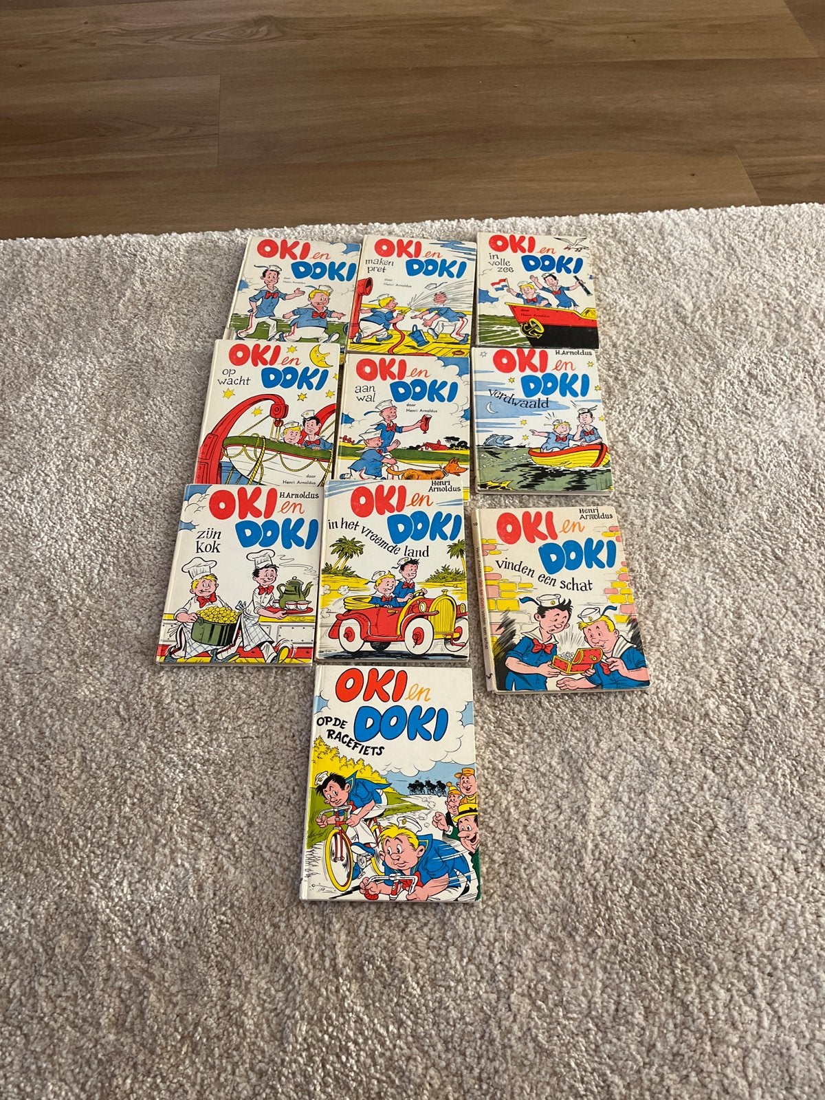 10 Oki en Doki boekjes - Niet nieuw, 1 met schade, Boeken, Ophalen, Gelezen, Fictie algemeen