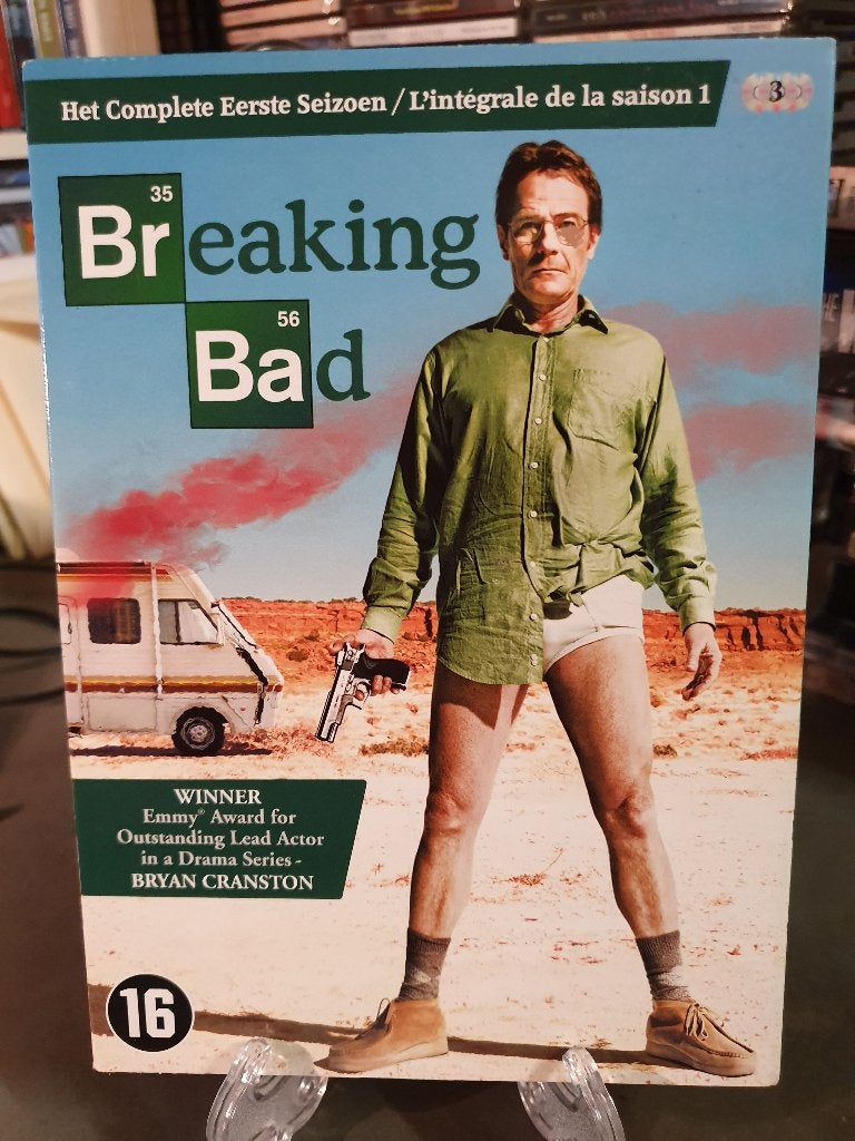 Breaking Bad het complete eerste seizoen 3DVD, Vanaf 16 jaar, Ophalen, Zo goed als nieuw