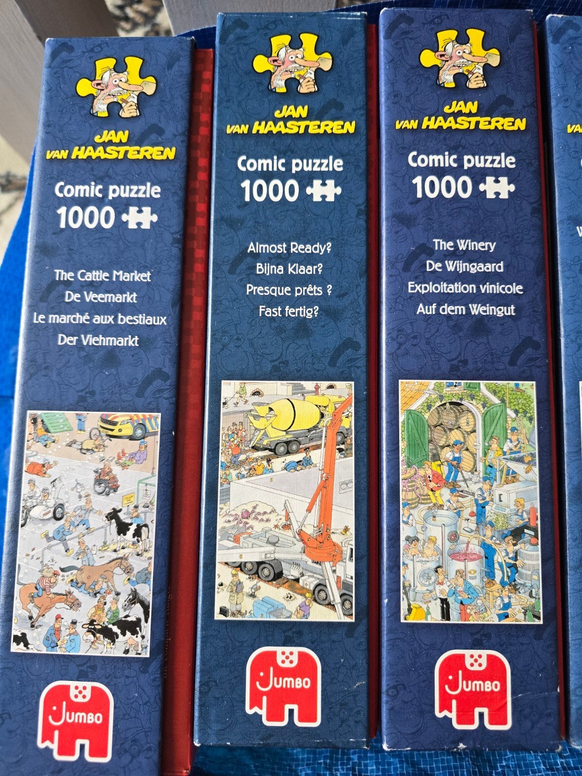 Jan van Haasteren puzzels, Ophalen of Verzenden, 500 t/m 1500 stukjes, Zo goed als nieuw