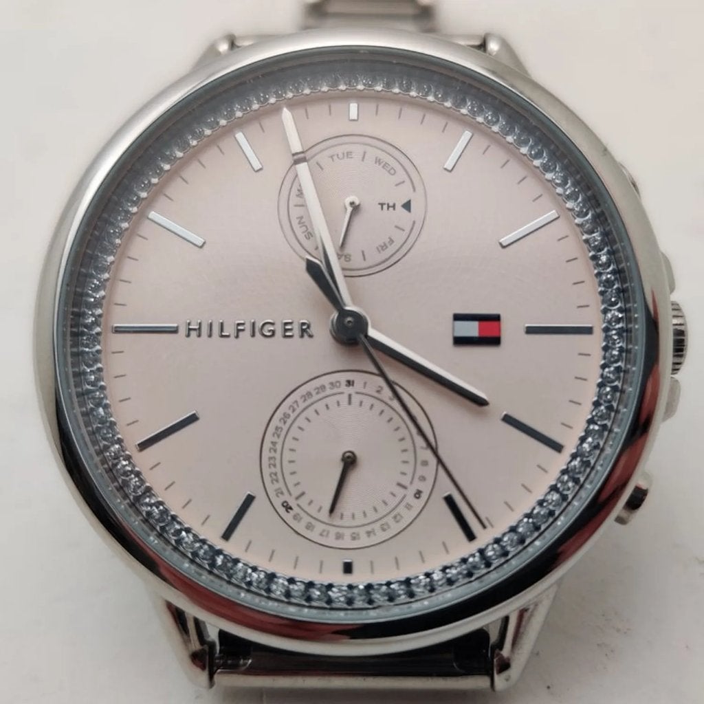Tommy hillfiger horloge th.214.3.14.2426 nu voor:€99.99, T, Ophalen of Verzenden, Zo goed als nieuw, T