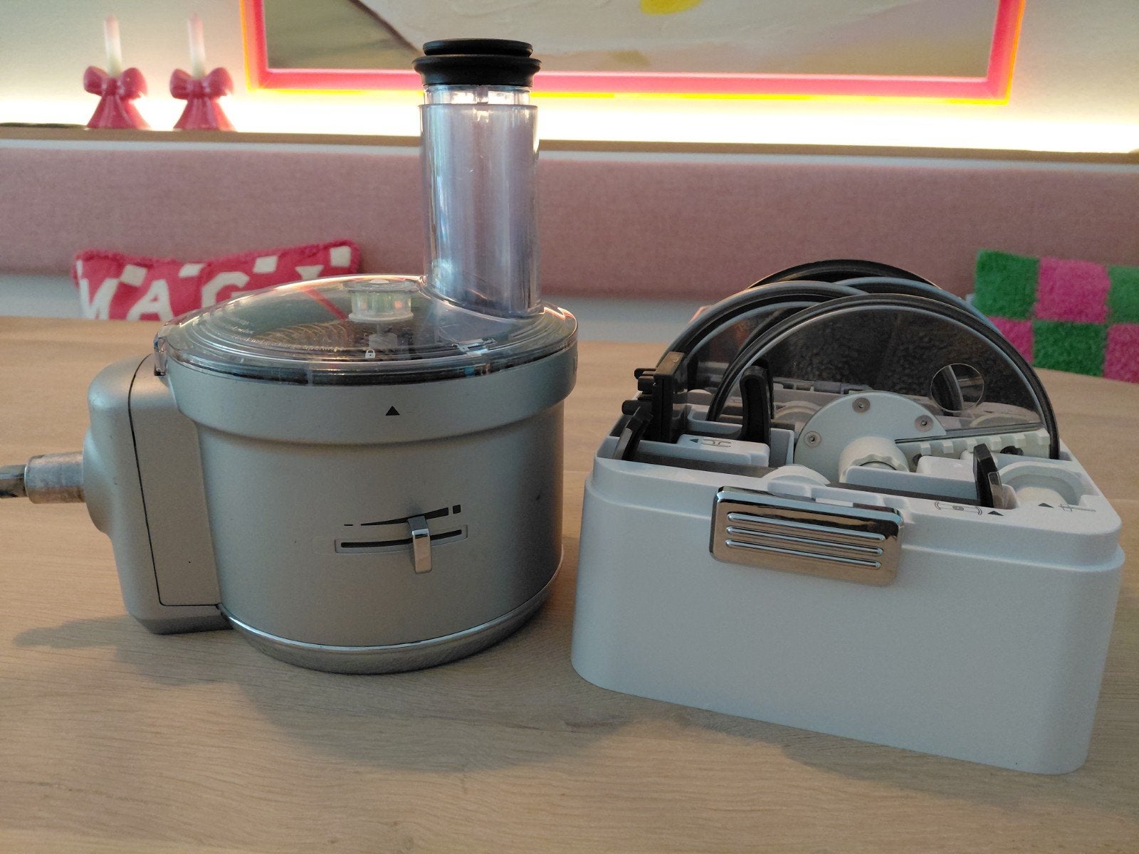 KitchenAid foodprocessor zo goed als nieuw, Ophalen, Zo goed als nieuw