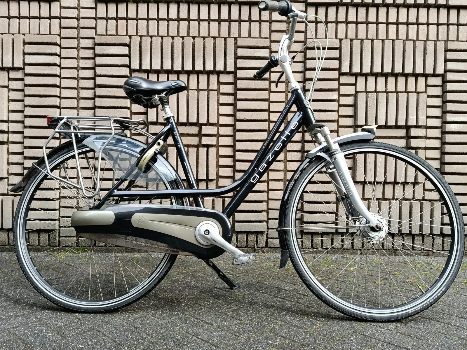 Damesfiets Gazelle Paris 7 versnellingen,slot, verlichting, 53 tot 56 cm, Ophalen, Zo goed als nieuw, Gazelle