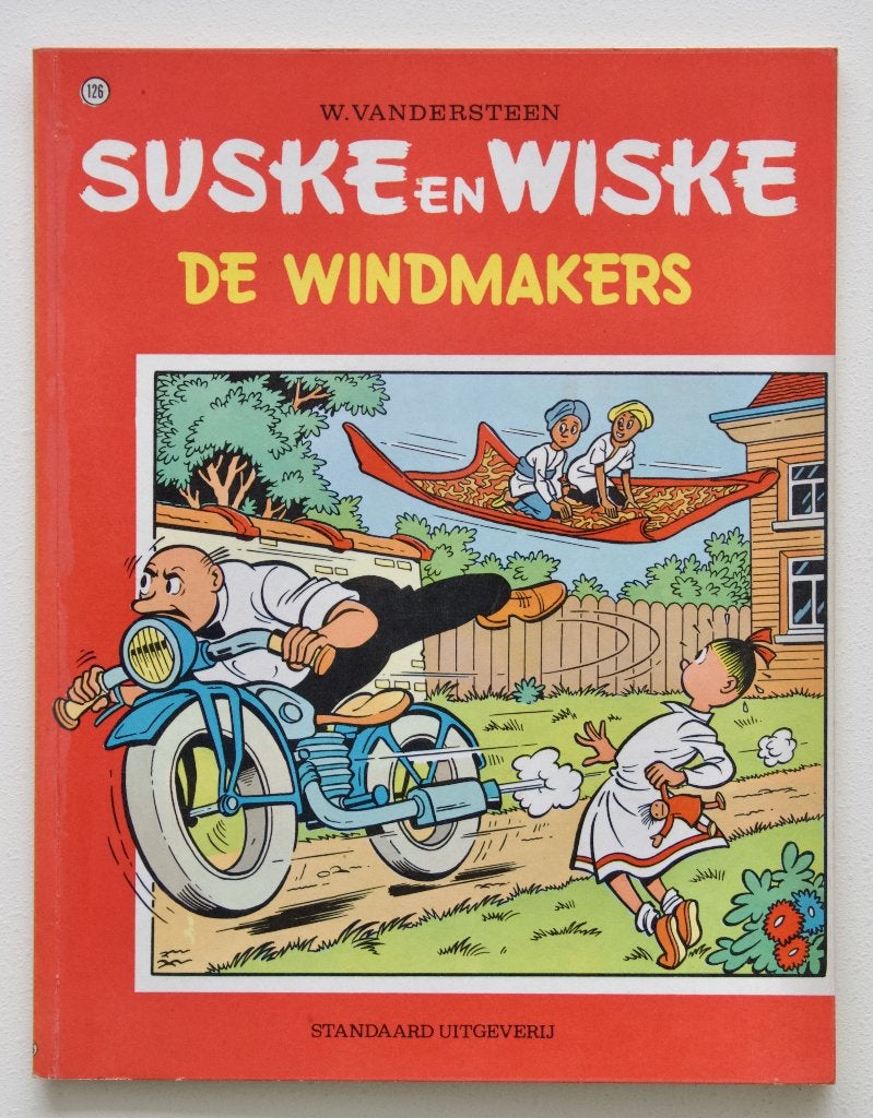 Suske en Wiske - 126. De windmakers (1974), Boeken, Stripboeken, Eén stripboek, Ophalen of Verzenden, Gelezen