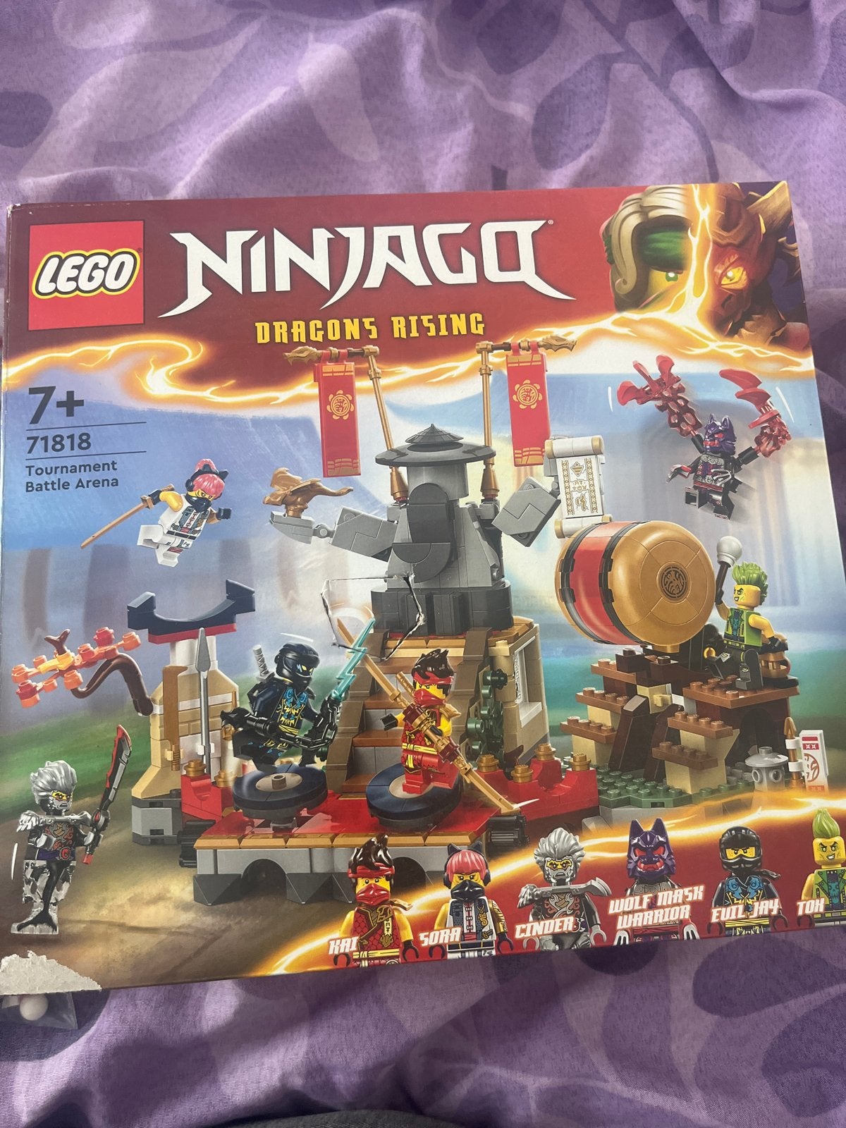 LEGO Ninjago 71818 Tournament Battle Arena, Verzenden, Zo goed als nieuw