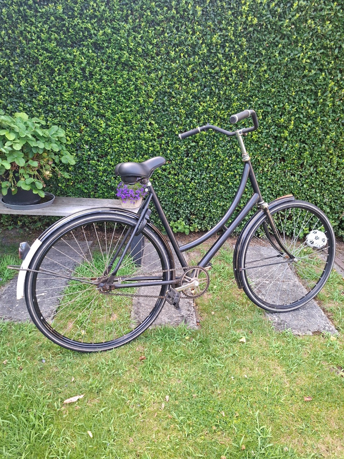 Omafiets, 56 cm of meer, Ophalen, Gebruikt