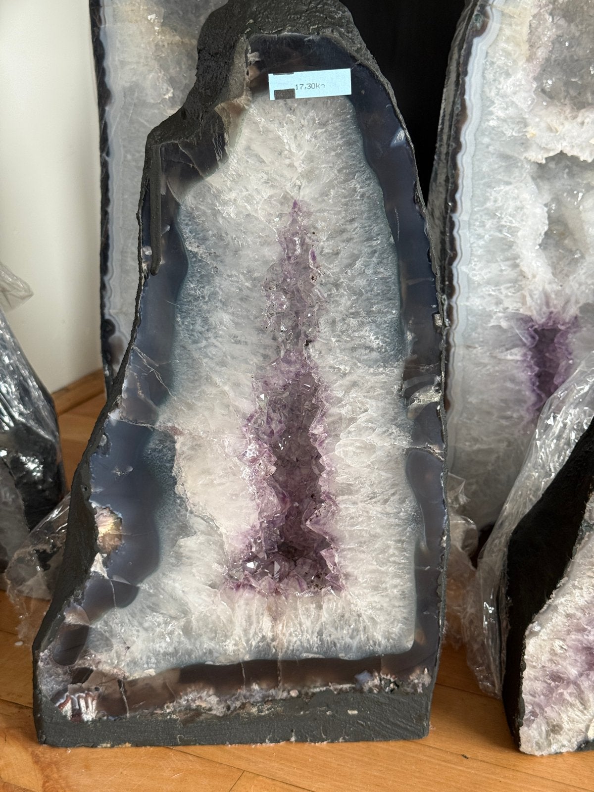 Prachtige Amethist Geode, Verzamelen, Mineralen en Fossielen, Ophalen of Verzenden, Mineraal