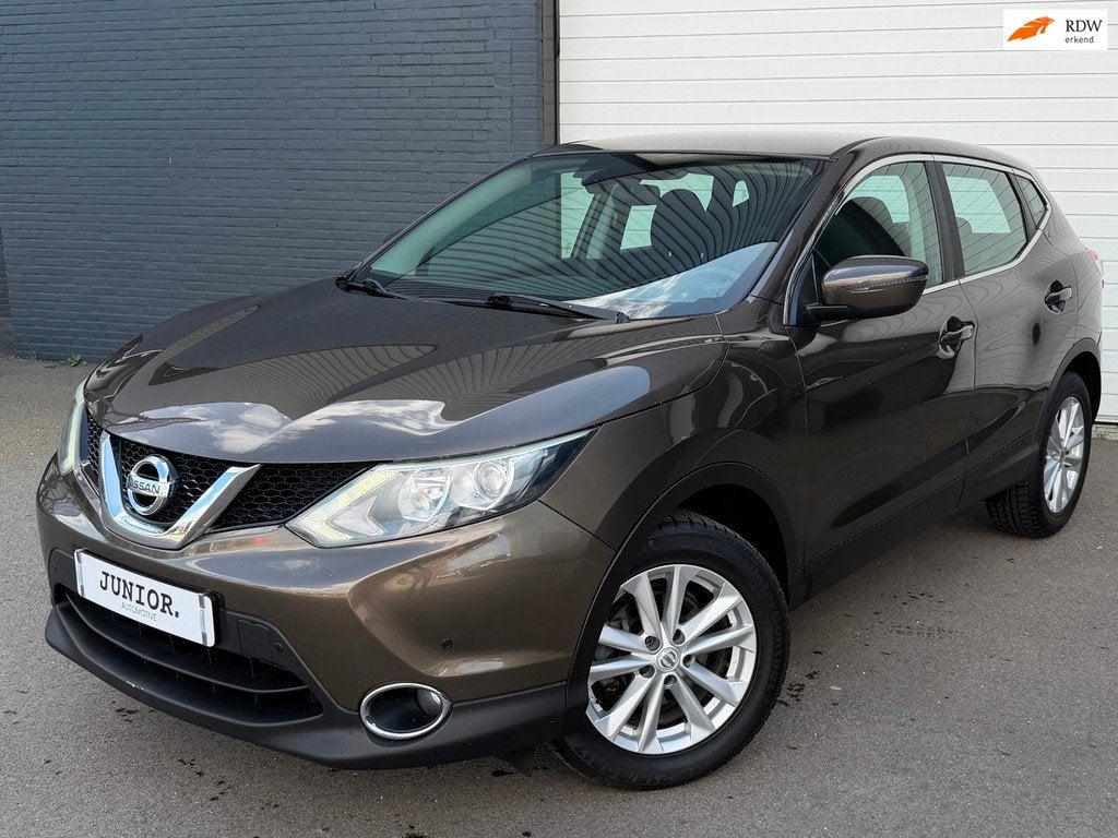 Nissan Qashqai 1.2 Tekna 17" CLIMA/CRUISE/PDC/START/STOP, Voorwielaandrijving, Stof, Gebruikt, 4 cilinders