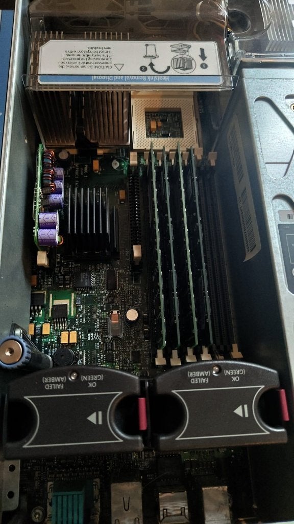 HP Compaq Proliant DL380 G2, Computers en Software, Servers, Gebruikt, Minder dan 4 GB, Hot swappable onderdelen, Minder dan 2 Ghz
