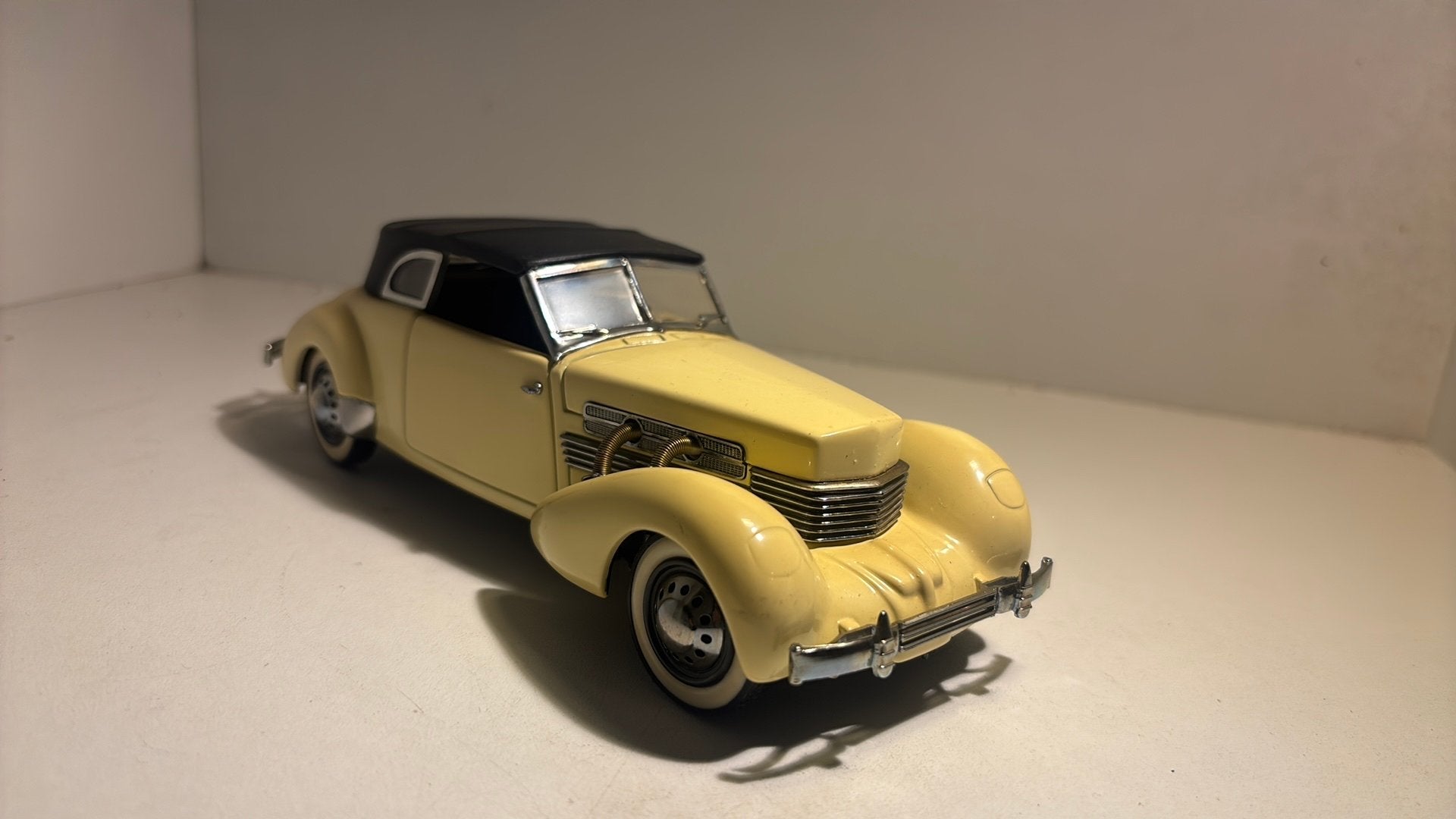 Cord 812 phaeton coupe 1937 franklin mint 1.24, Overige merken, Ophalen of Verzenden, A, A