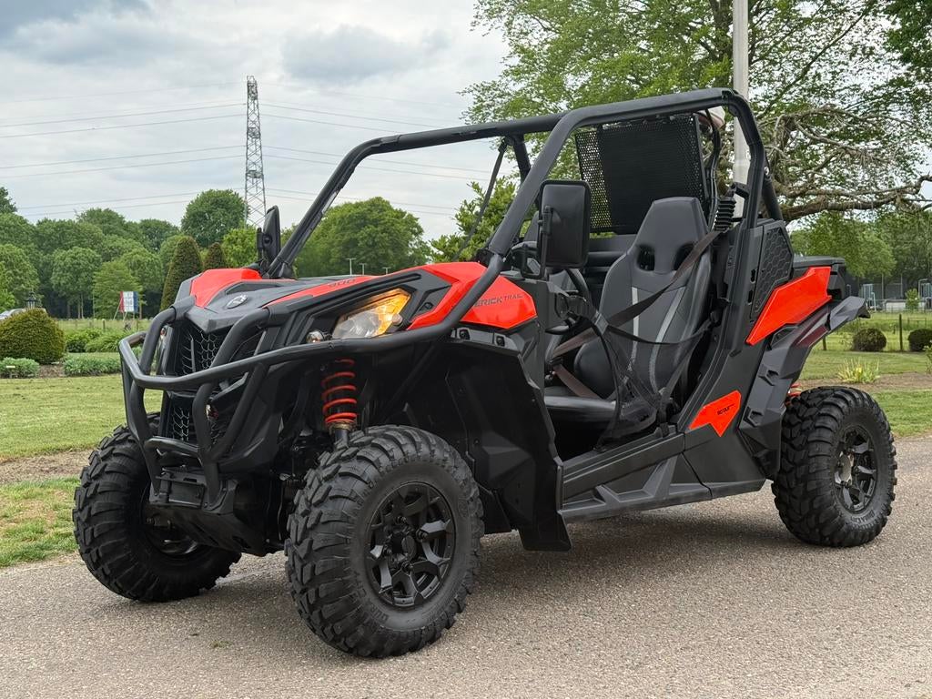 Nette Can am Maverick 800 Buggy 2021 Rood 2 Persoons, Motoren, 2 cilinders, Meer dan 35 kW, 800 cc