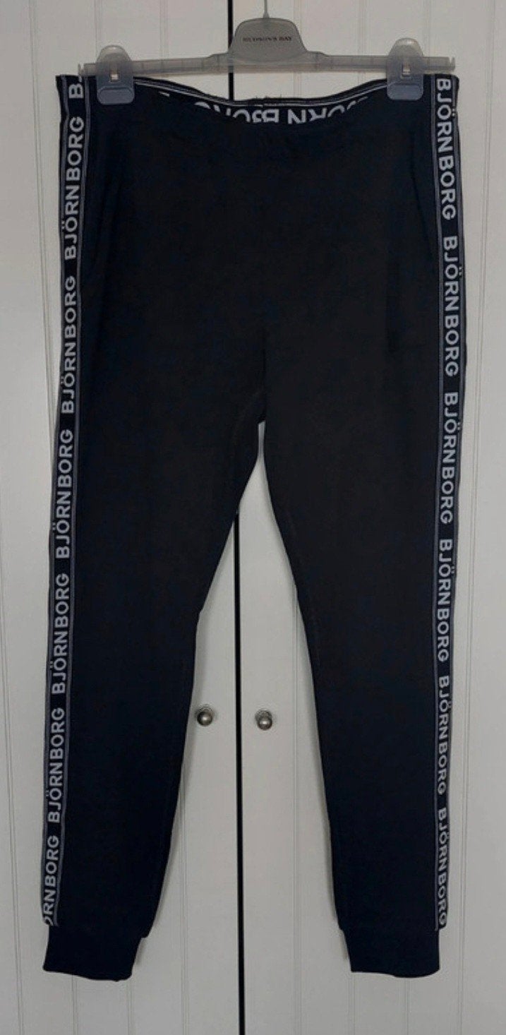 Nieuwe Björn Borg dames joggingbroek - Zwart/Wit - Maat L, Verzenden, Nieuw, Zwart, Lang