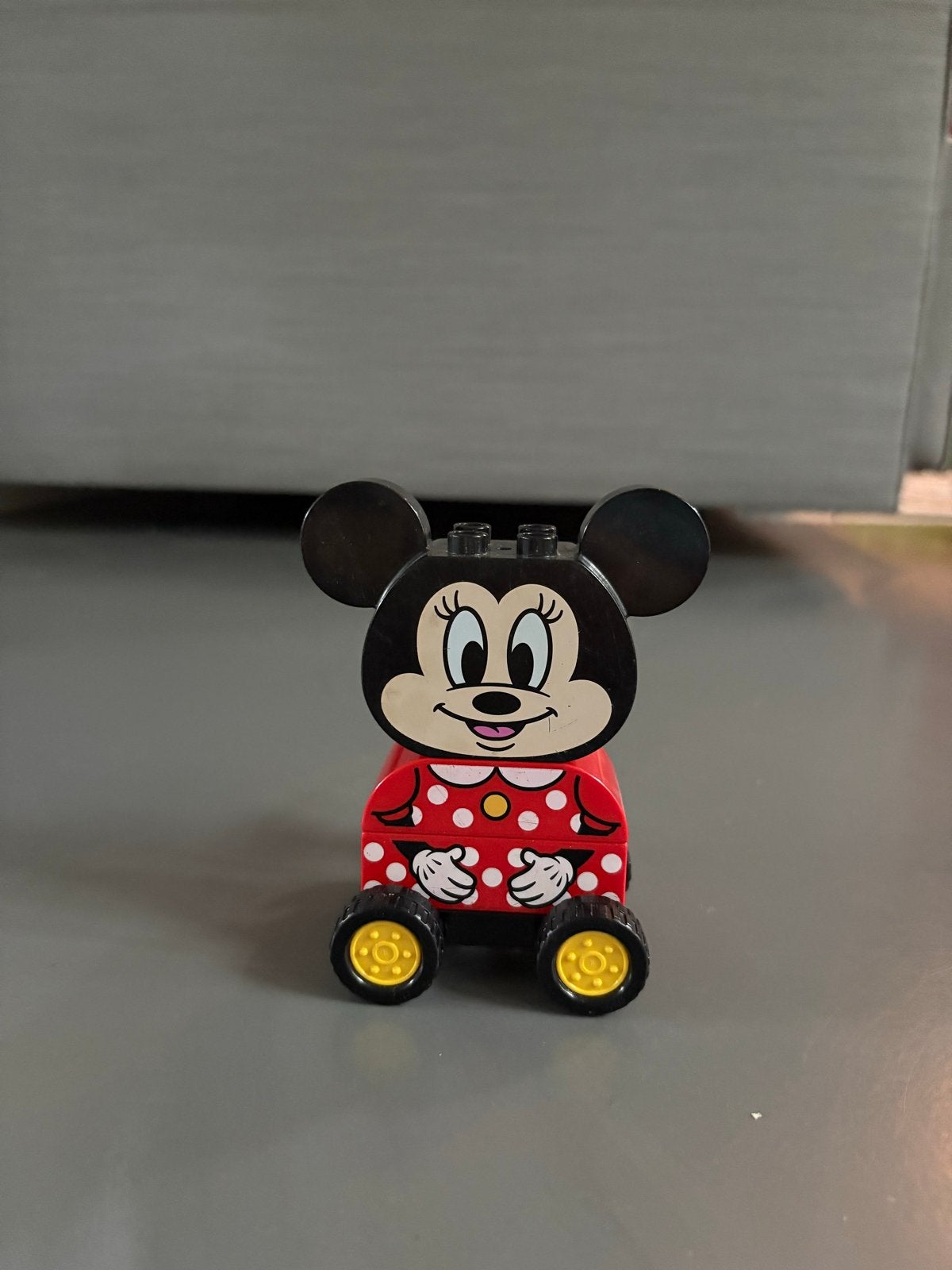 LEGO Duplo Minnie Mouse auto, Ophalen of Verzenden, Zo goed als nieuw, Overige merken