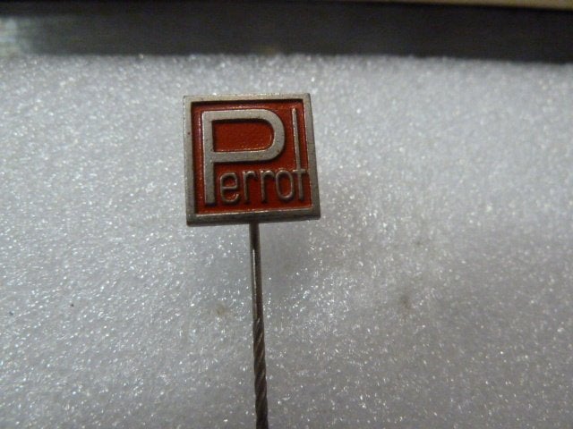 Vintage 'Perrot' Speldje - Uniek verzamelobject, Ophalen of Verzenden, Gebruikt, Overige onderwerpen, Speldje of Pin