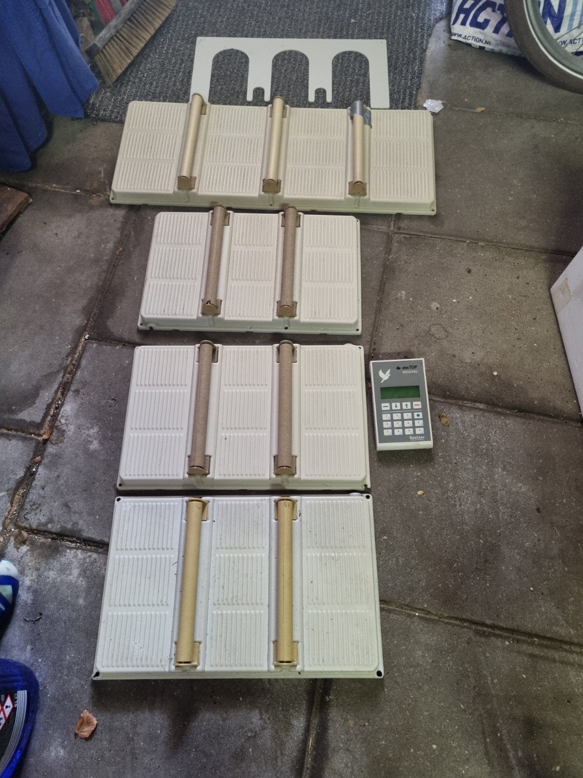 atis systeem, Meerdere dieren, Postduif