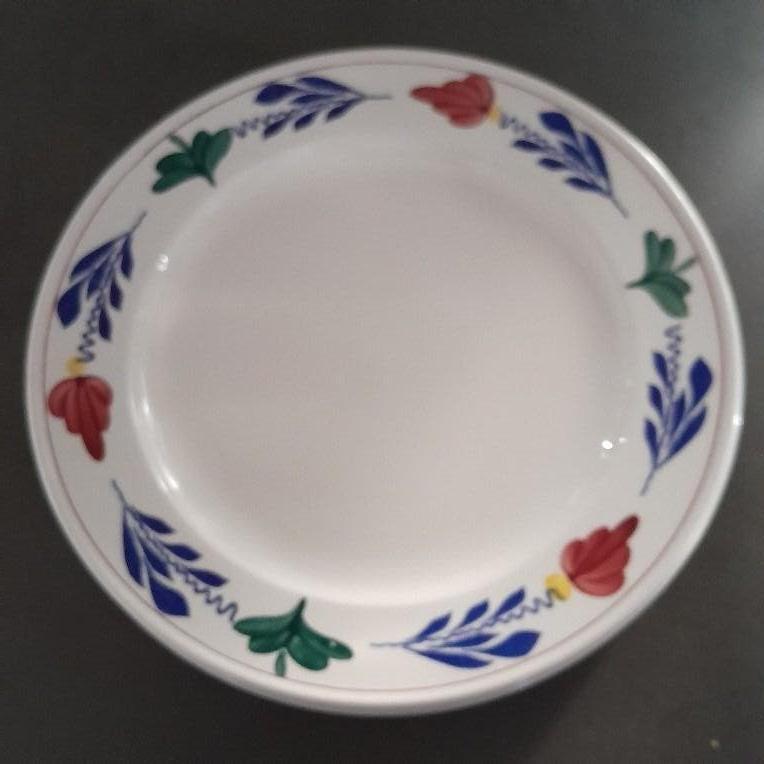Boerenbont borden, Huis en Inrichting, Keuken | Servies, Ophalen of Verzenden, Zo goed als nieuw, Bord(en), Aardewerk