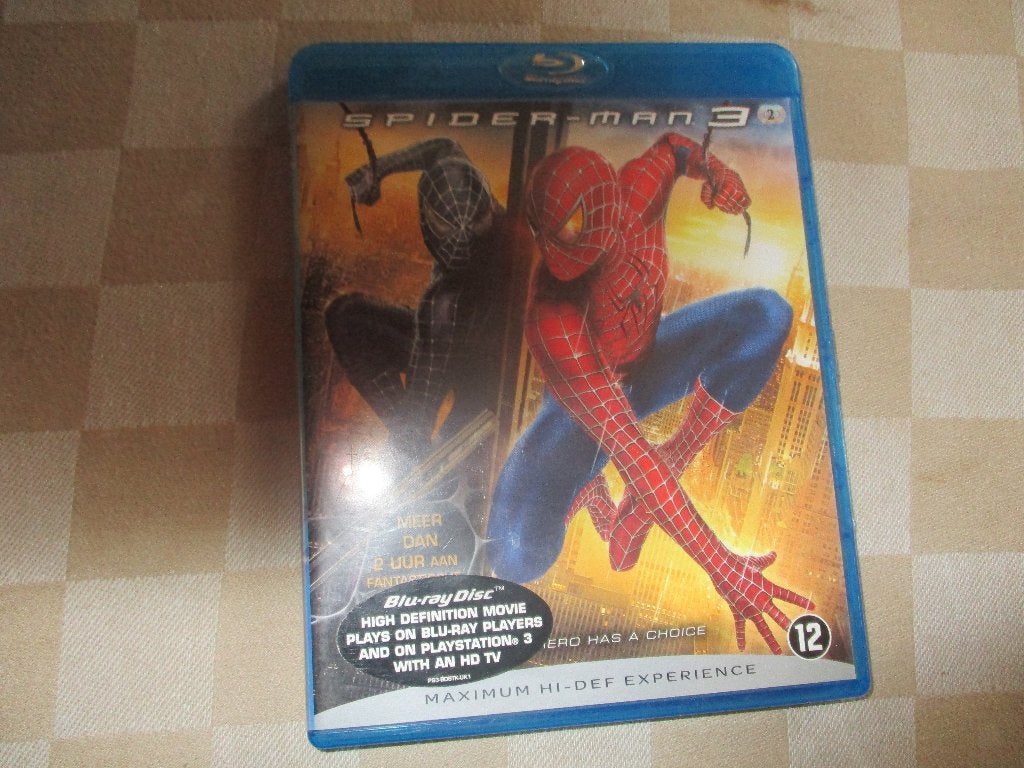 blu ray fantasy film nieuw Spiderman 3 fraai, Cd's en Dvd's, Blu-ray, Ophalen of Verzenden, Nieuw in verpakking, Science Fiction en Fantasy