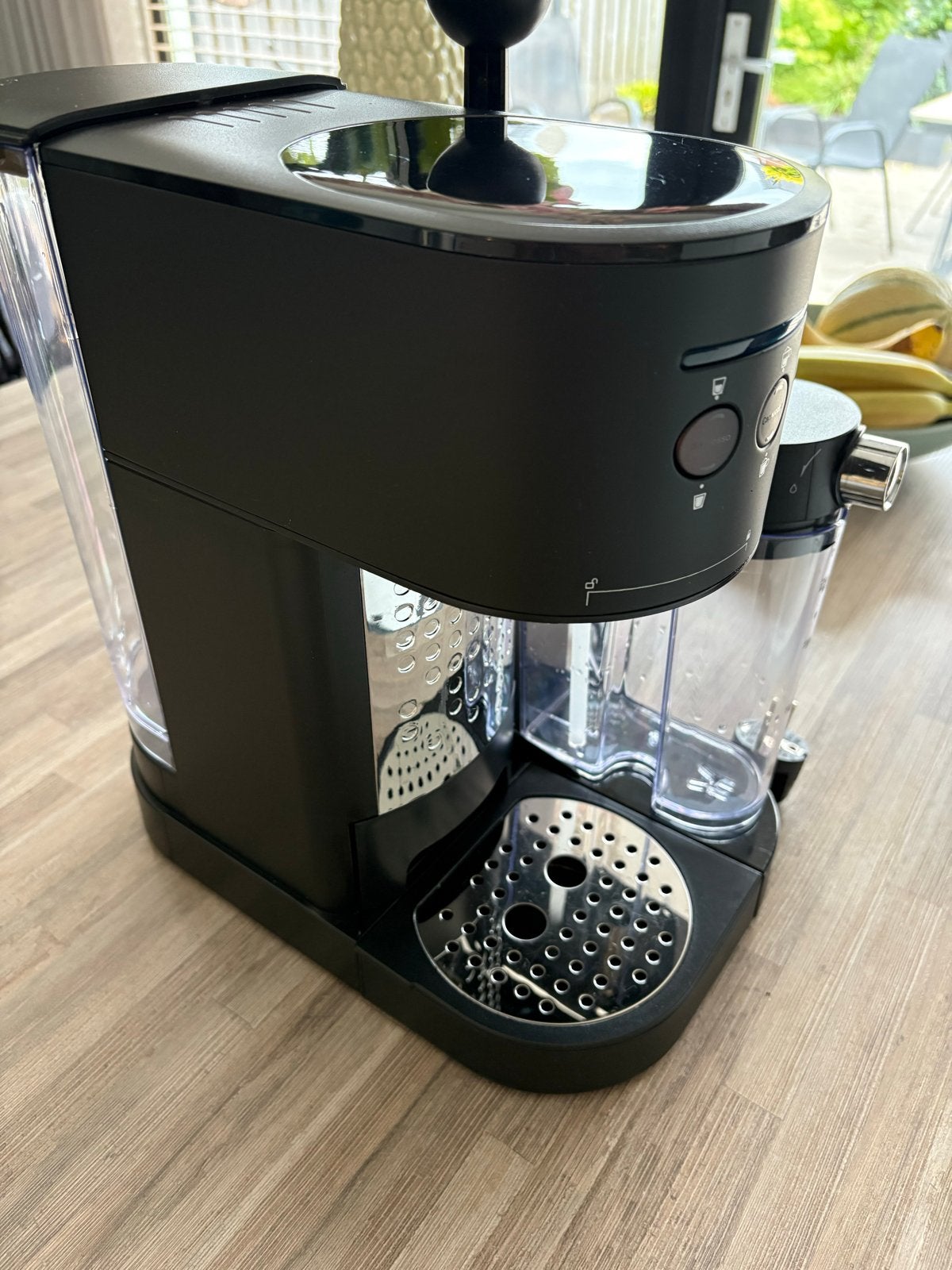 BluMill Koffiemachine All Black - Zo goed als nieuw, Afneembaar waterreservoir, 10 kopjes of meer, Gemalen koffie, Ophalen of Verzenden