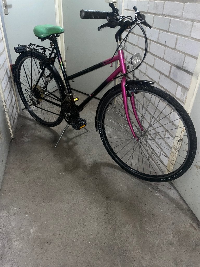 Goede sport/track-fiets met handremmen en 18 versnellingen, Velgrem, Versnellingen, Ophalen, Overige merken