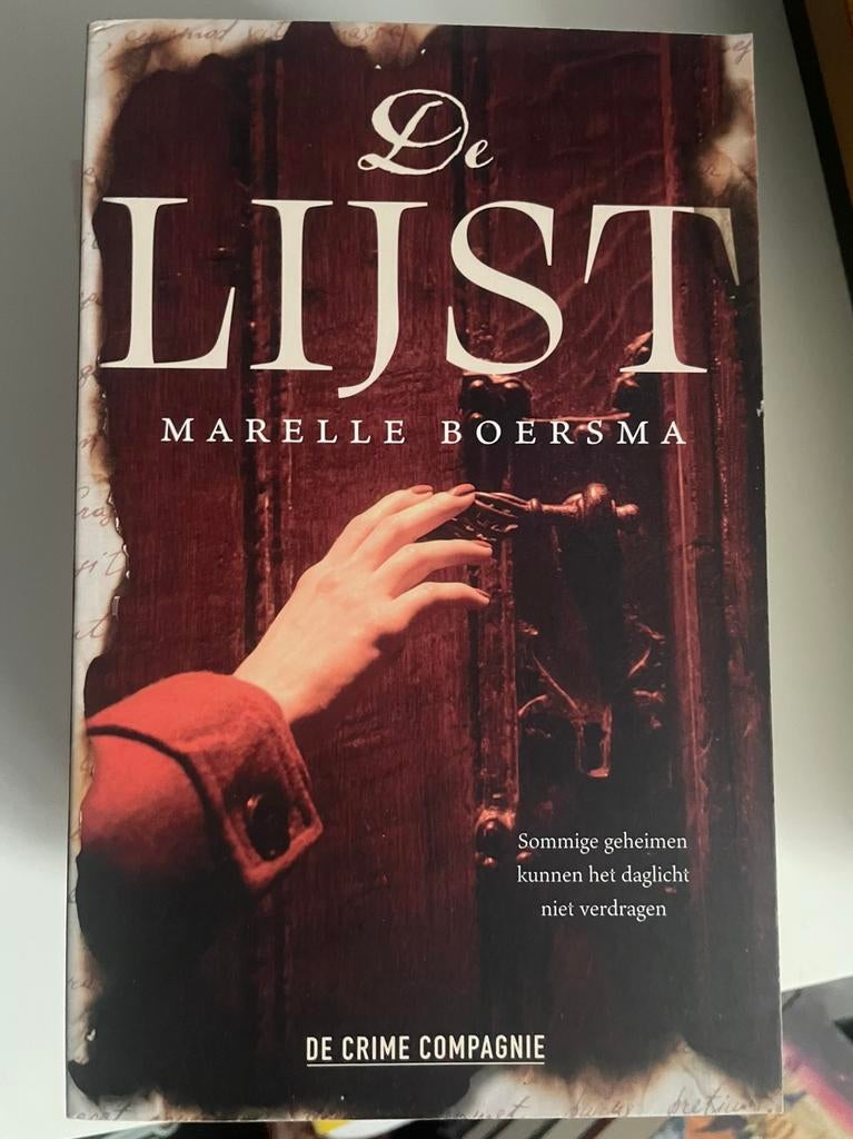 Marelle Boersma - de lijst, Ophalen of Verzenden, Zo goed als nieuw