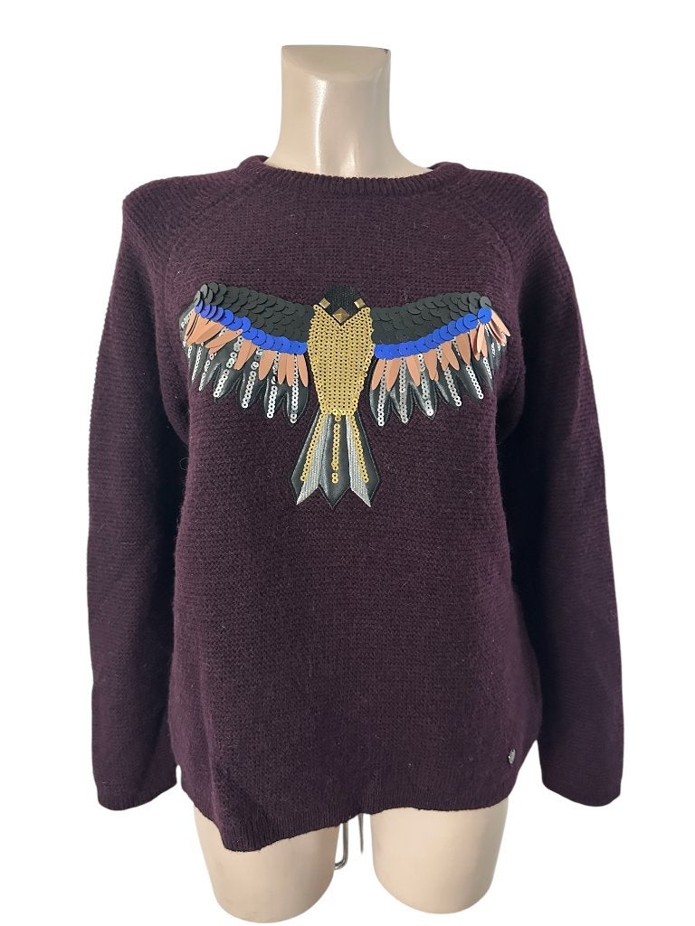 Xandres trui M, Kleding | Dames, Truien en Vesten, Maat 38/40 (M), Ophalen of Verzenden, Zo goed als nieuw, Rood