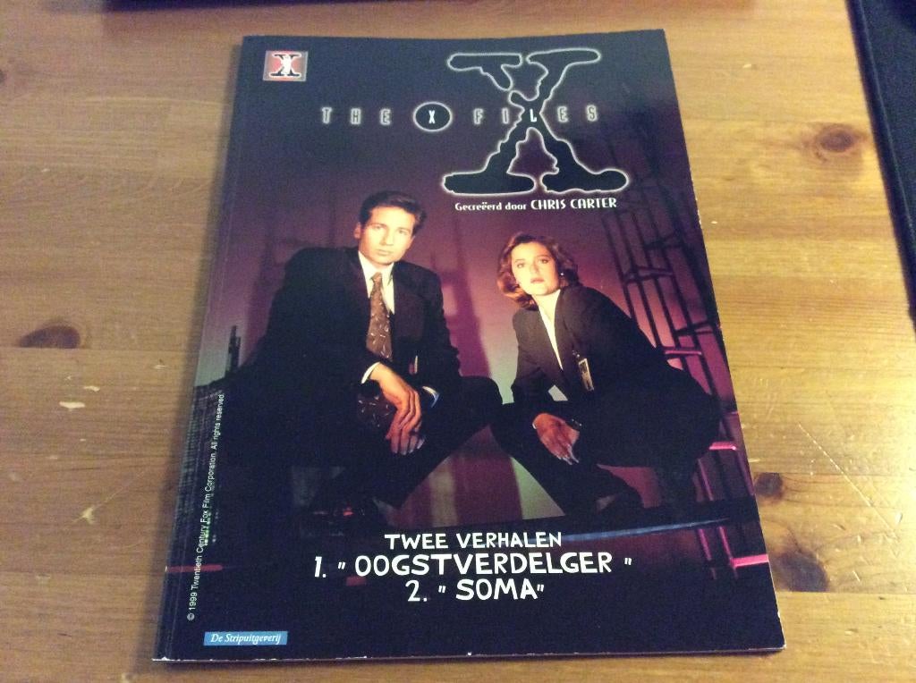 X-files graphic novel volume 1. Nieuw 1999, Eén comic, Amerika, Chris Carter, Nieuw