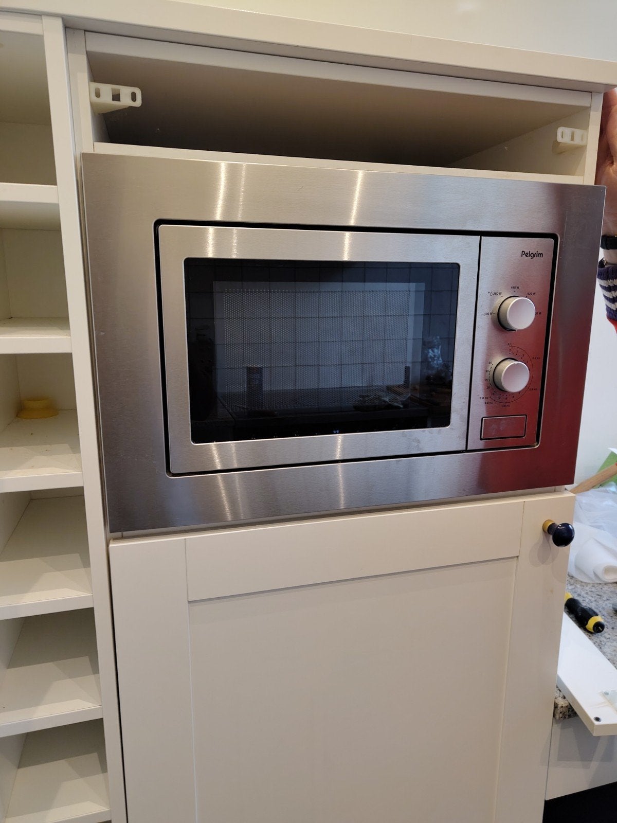 inbouw magnetron, Ophalen, Gebruikt, Inbouw