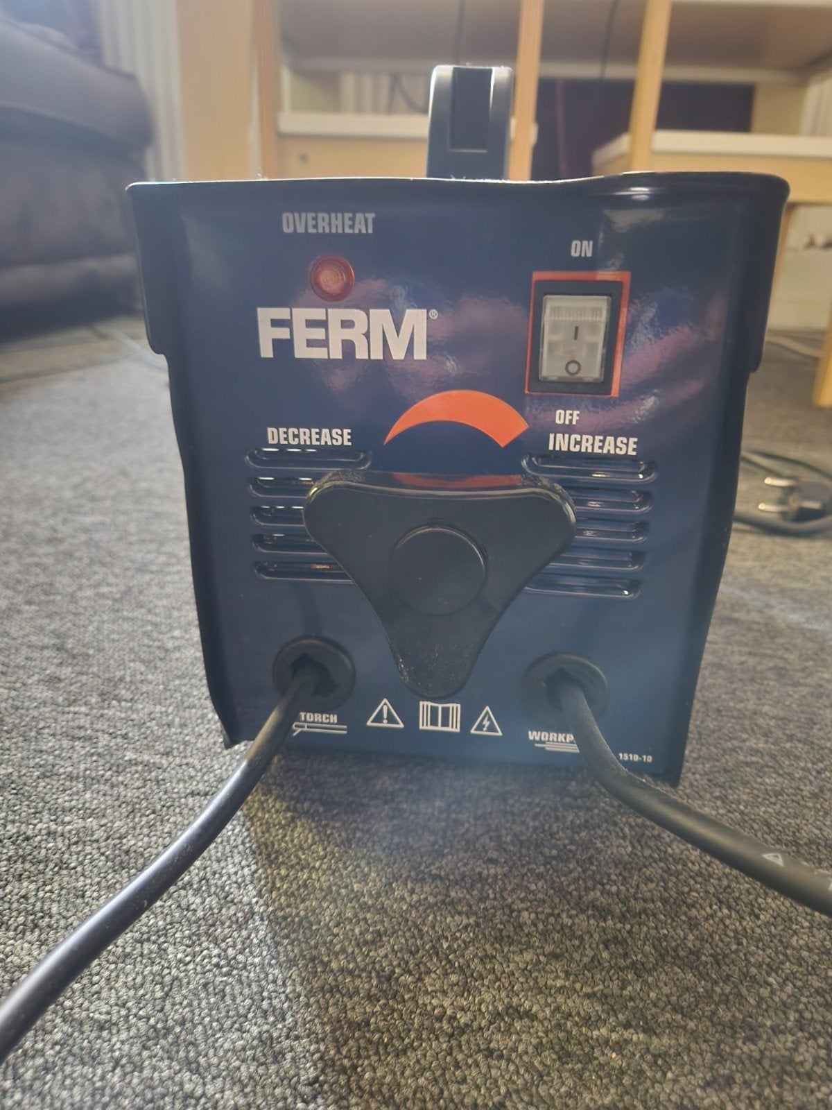 Ferm lasapparaat met elektroden en laskap, Ophalen of Verzenden, Zo goed als nieuw, 150 tot 250 ampère, Elektroden