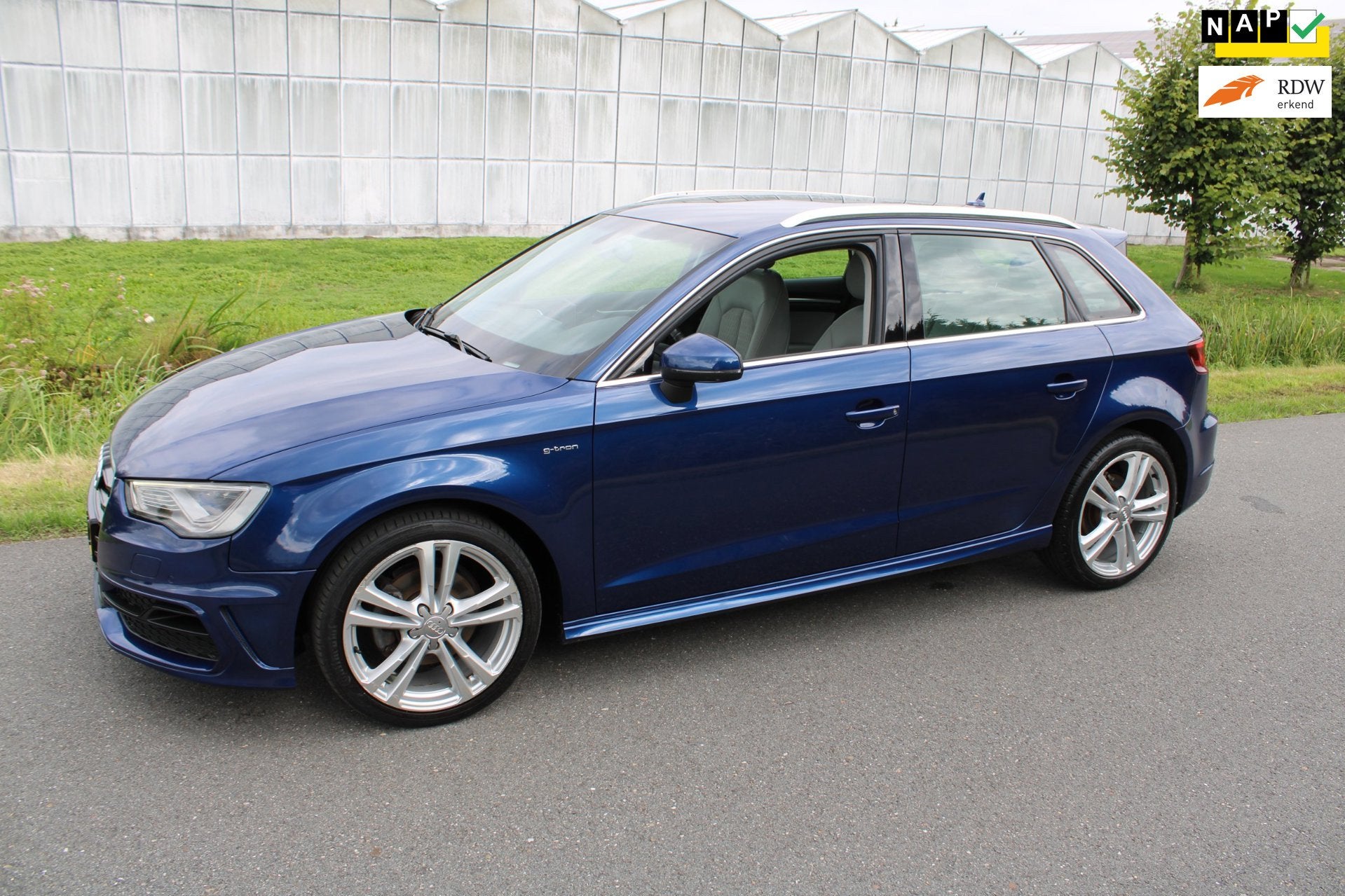 Audi A3 Sportback 1.4 TFSI Ambiente Pro Line Plus g-tron Aut, Auto's, Gebruikt, Euro 6, 4 cilinders, CNG (Aardgas)