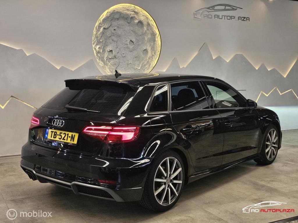 Audi A3 Sportback 1.5 TFSI CoD 3x S-line Leder/Stoelverwarmi, Euro 6, 150 pk, Zwart, Bedrijf
