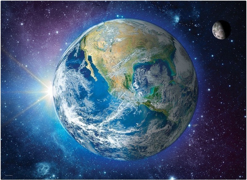 Legpuzzel 1000 nieuw Eurographics Save the Planet 2 € 8,95, Ophalen of Verzenden, 500 t/m 1500 stukjes, Nieuw, Legpuzzel