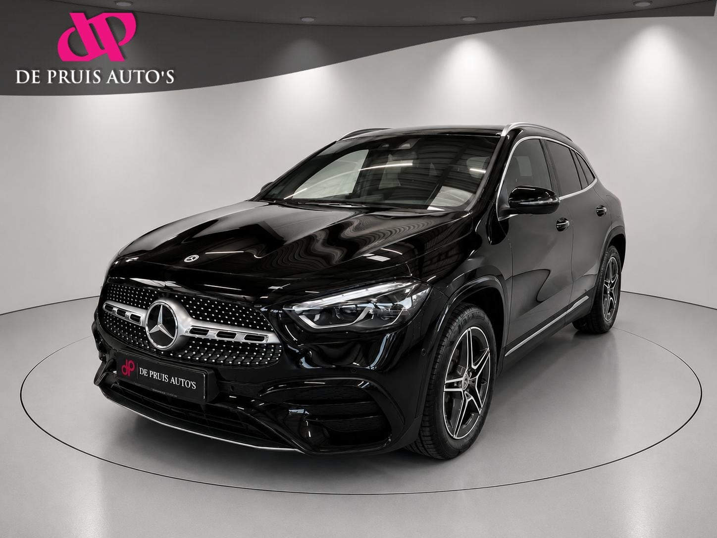 Mercedes-Benz GLA-klasse 250e AMG-line Distronic Multibeam P, Auto's, Mercedes-Benz, Zwart, Bedrijf, Hybride Elektrisch/Benzine