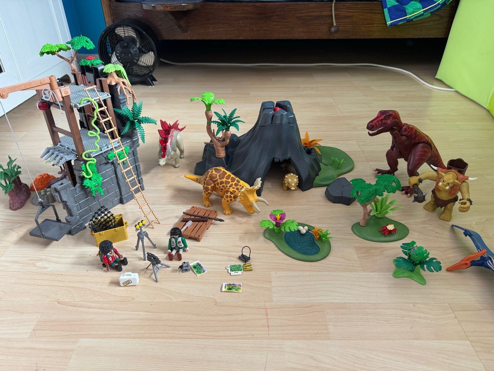 Playmobil Dino en Explorer Set met Vulkaan, Ophalen, Gebruikt, Jongen of Meisje