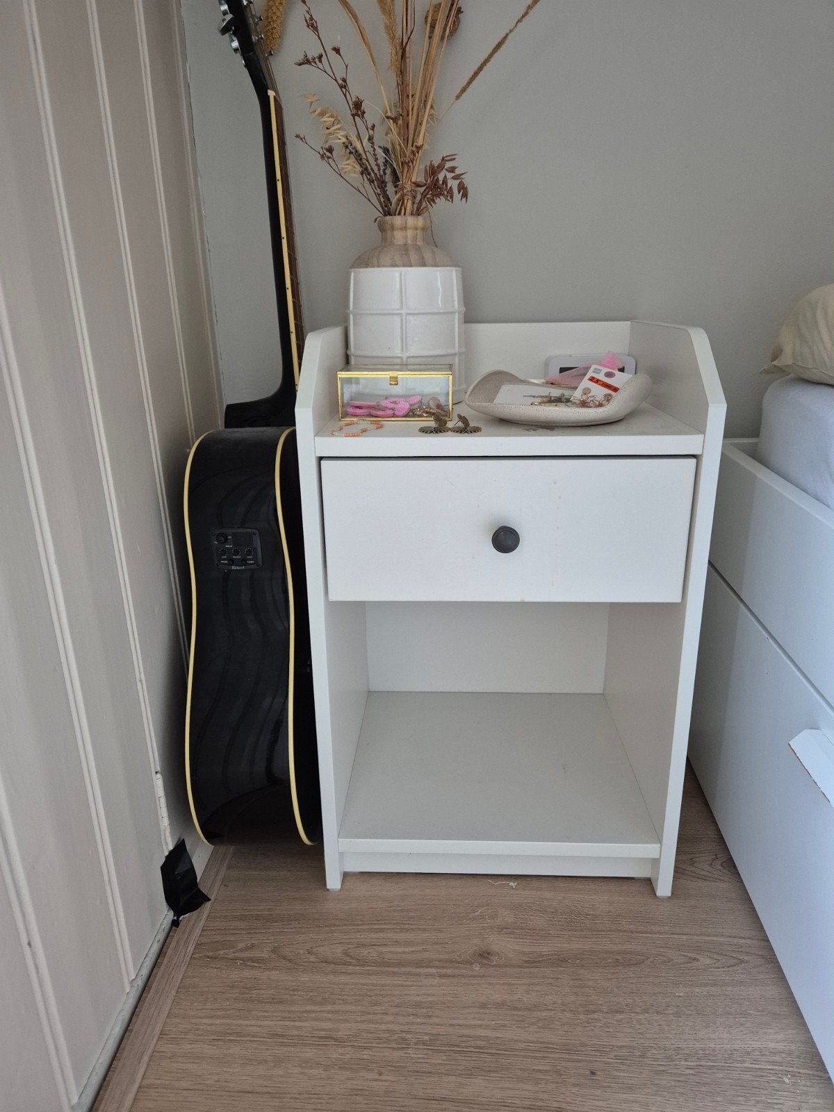 2 Hauga Ikea nachtkastjes - Zo goed als nieuw, Ophalen of Verzenden