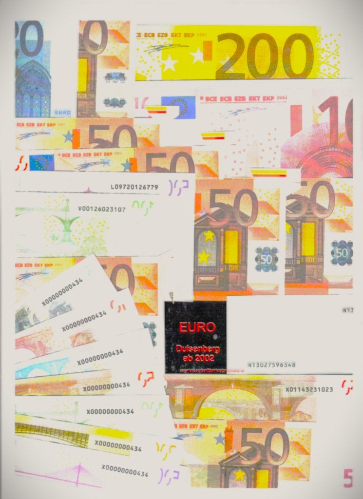 EURO BILJETTEN HANDTEKENING  DUISENBERG  ALLEMAAL BANK/UNC, Postzegels en Munten, Bankbiljetten | Nederland, Ophalen of Verzenden