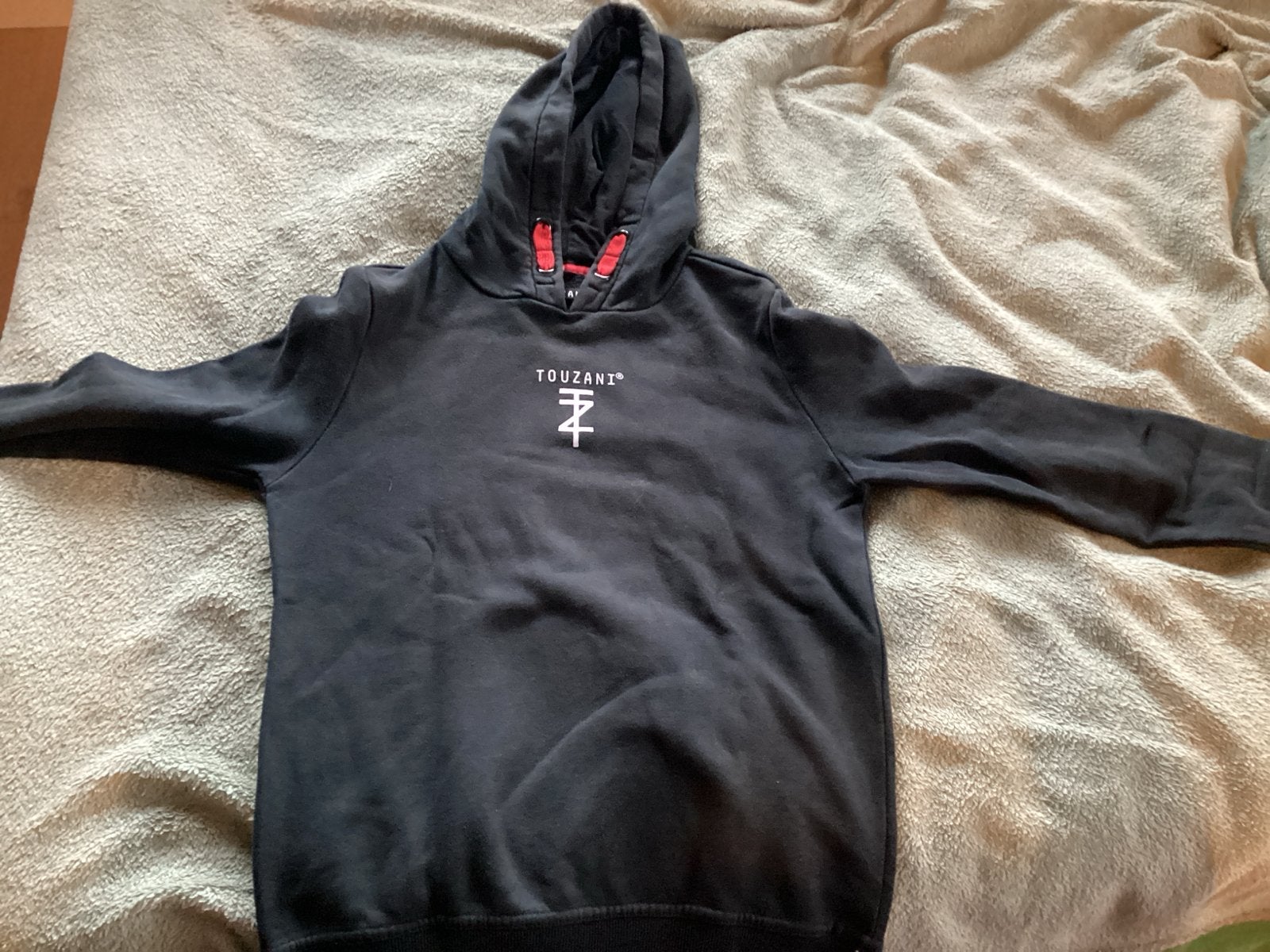 Touzani Hoodie Zwart, Ophalen of Verzenden, Zo goed als nieuw