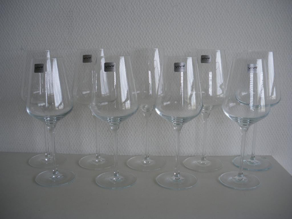 Vivo kristallen glazen, Ophalen of Verzenden, Zo goed als nieuw, Bord(en), Wedgwood