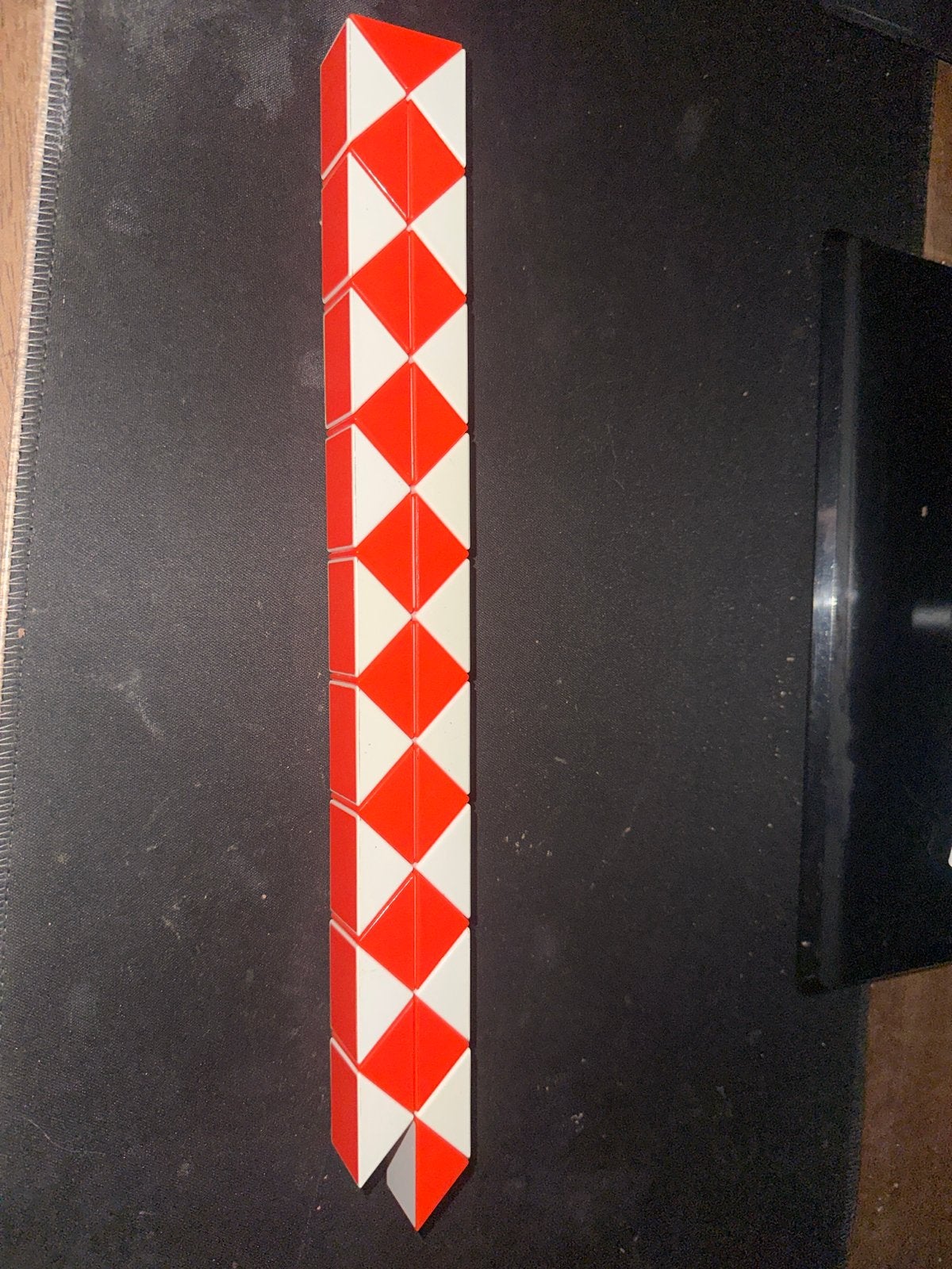 Rubik's Snake Rood/Wit - Puzzel Speelgoed, Ophalen, Zo goed als nieuw, Jongen of Meisje
