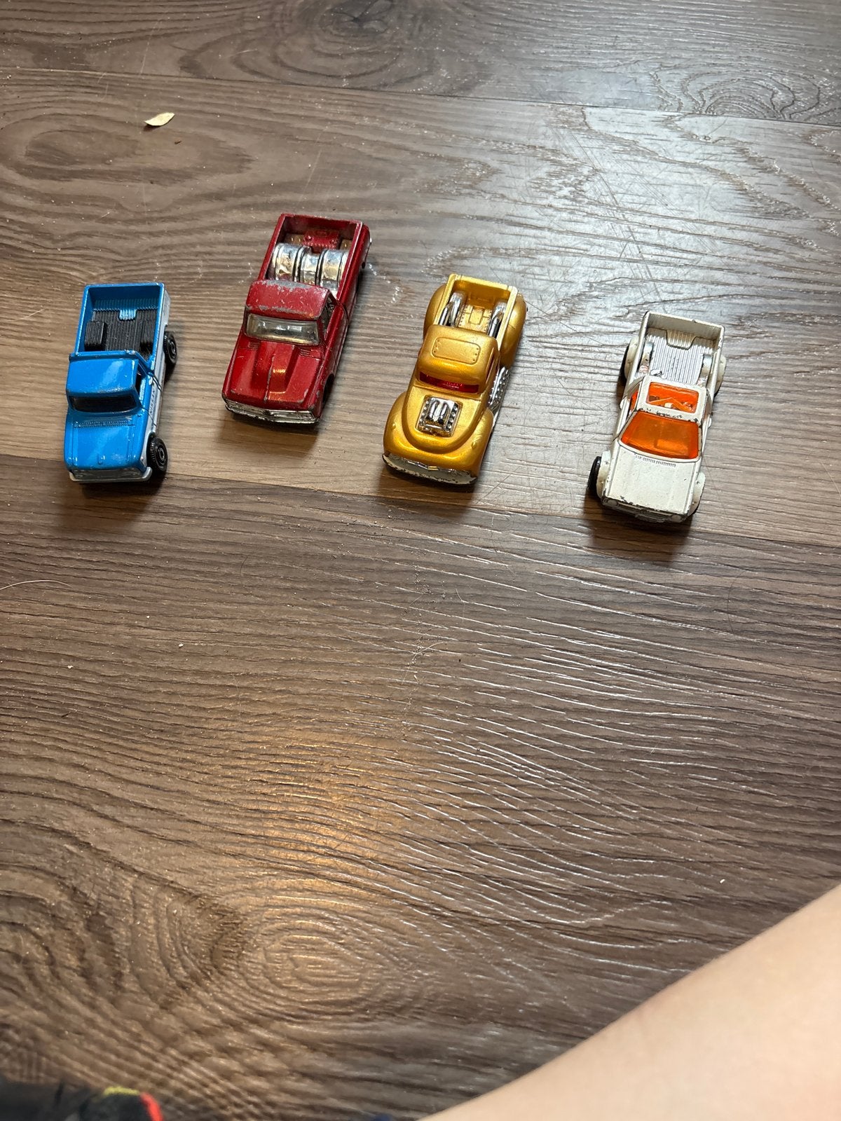 Hotwheels Set van 4 vintage speelgoedauto's, Ophalen of Verzenden, Gebruikt