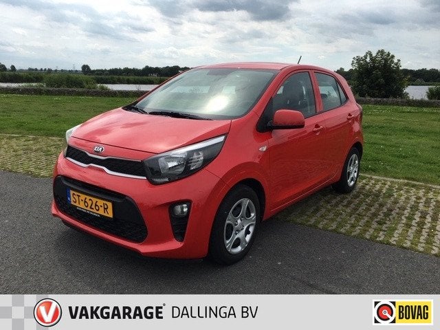 Kia Picanto 1.0 Economyplusline Airco | Bluetooth | 56.337 k, Auto's, Stof, Gebruikt, Euro 6, Electronic Stability Program (ESP)
