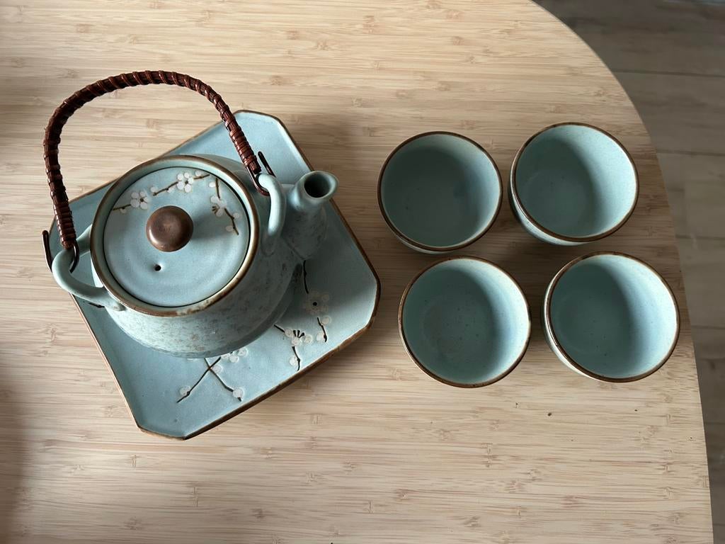 Theeset kafuh japanse kersenbloesem, Ophalen of Verzenden