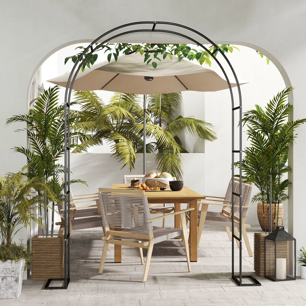 Boogvormige Pergola / Tuinboog, Verzenden, Nieuw, IJzer, Tuinhek