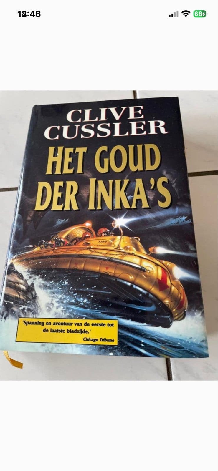 Clive Cussler - Het Goud der Inka's, Ophalen of Verzenden, Zo goed als nieuw
