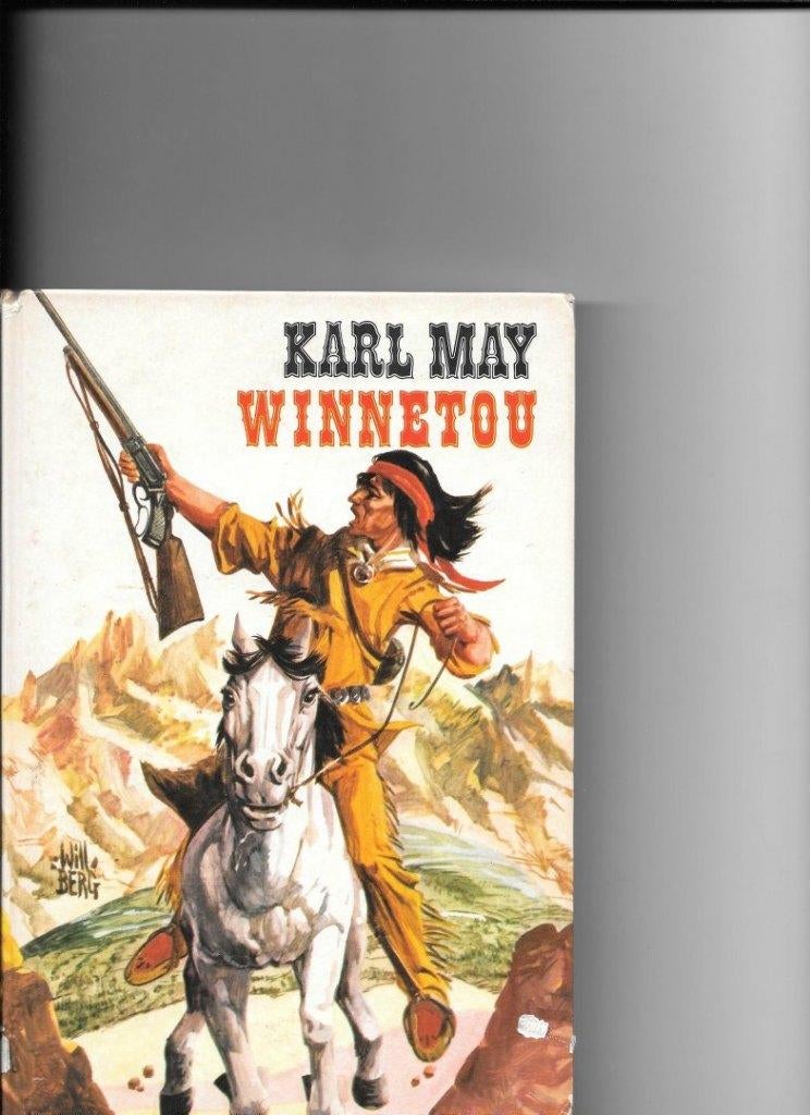 Winnetou door karl may omslag en illustraties:, Ophalen of Verzenden, Zo goed als nieuw, Fictie algemeen