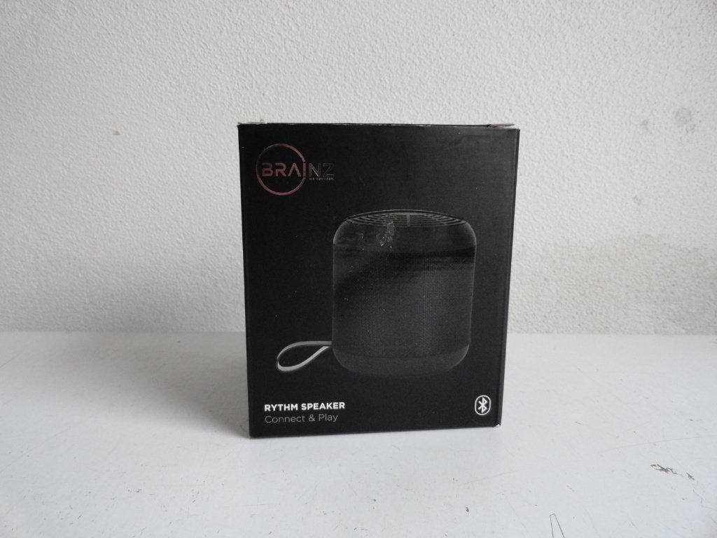 Brainz rythm speaker connect and play portable zgan, Overige merken, Ophalen of Verzenden, Zo goed als nieuw, Draagbare speaker