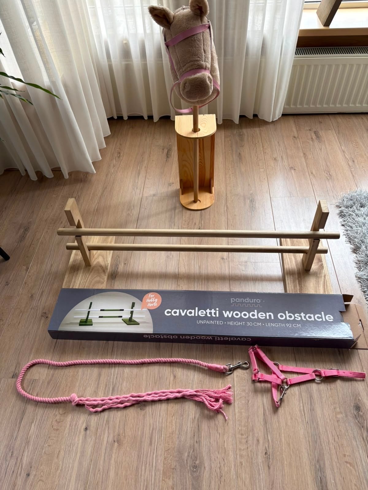 Hobbyhorse met hindernis en accessoires, Ophalen, Gebruikt, Jongen of Meisje
