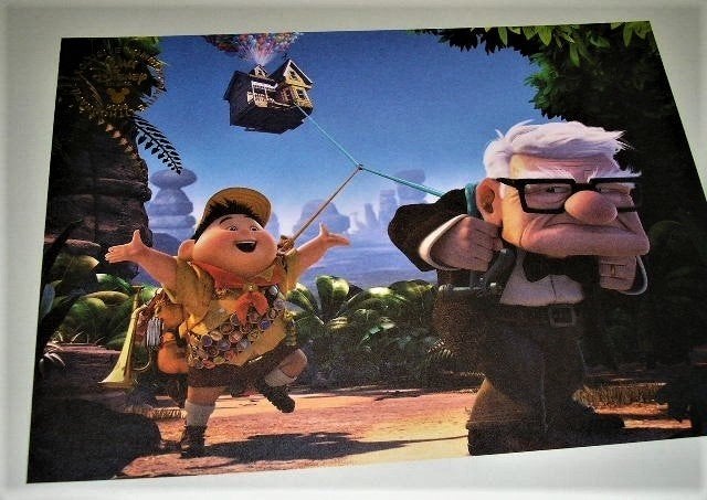 Disney litho Up, Ophalen of Verzenden, Overige figuren, Nieuw, Plaatje of Poster